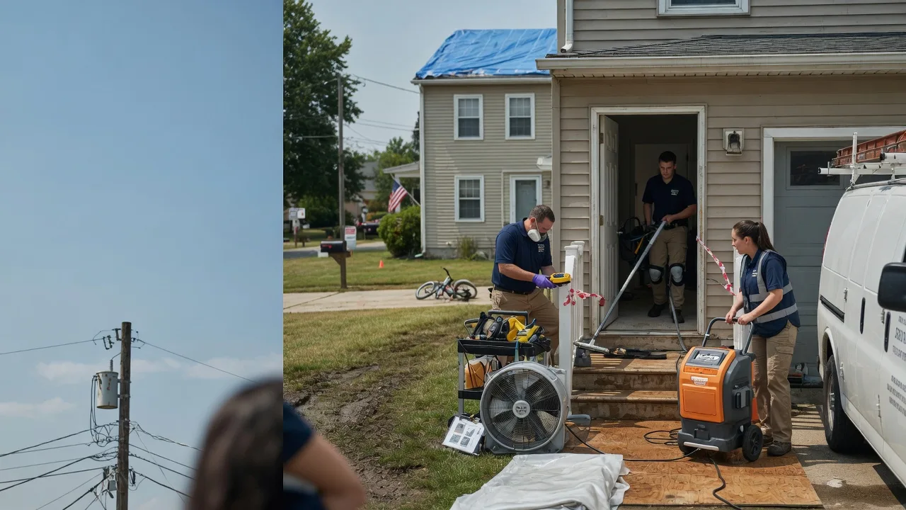 Water Damage Repair in New Harmony, IN near me